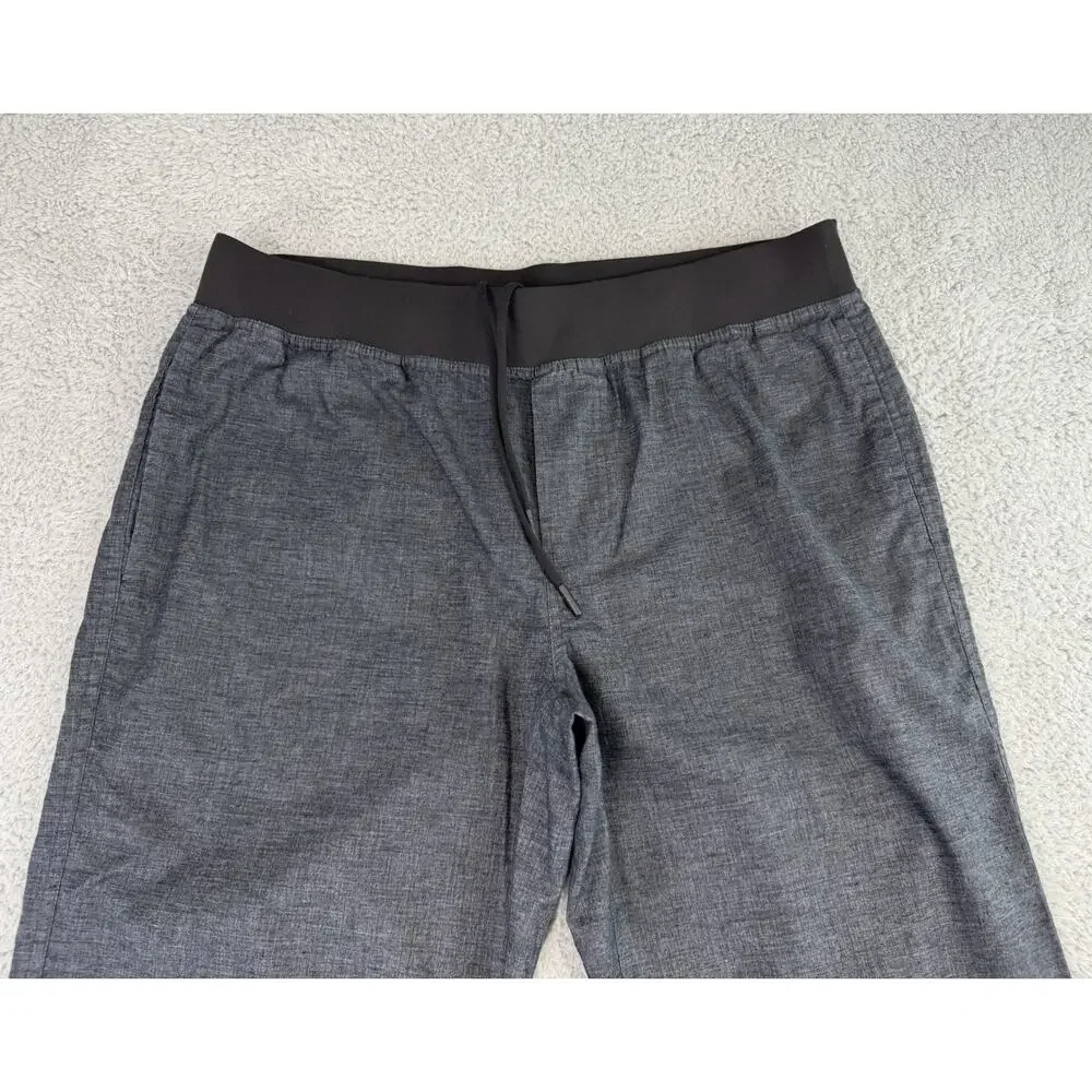 Prana Vaha Hemp Blend Straight Mens Size Large Blue Leg Pants
